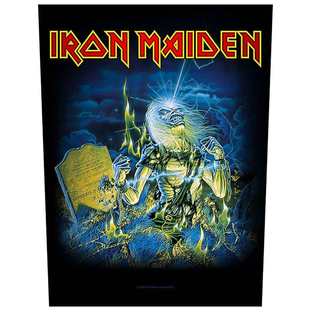 Iron Maiden Backpatch Rückenaufnäher · Life after Death · Offizieller Metal Band Merch