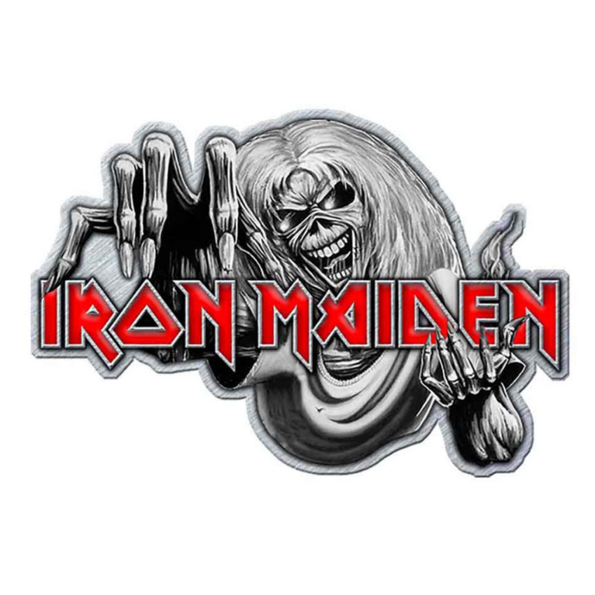 Iron Maiden Anstecker Pin · Number Of The Beast Logo · Official Metal Band Merch