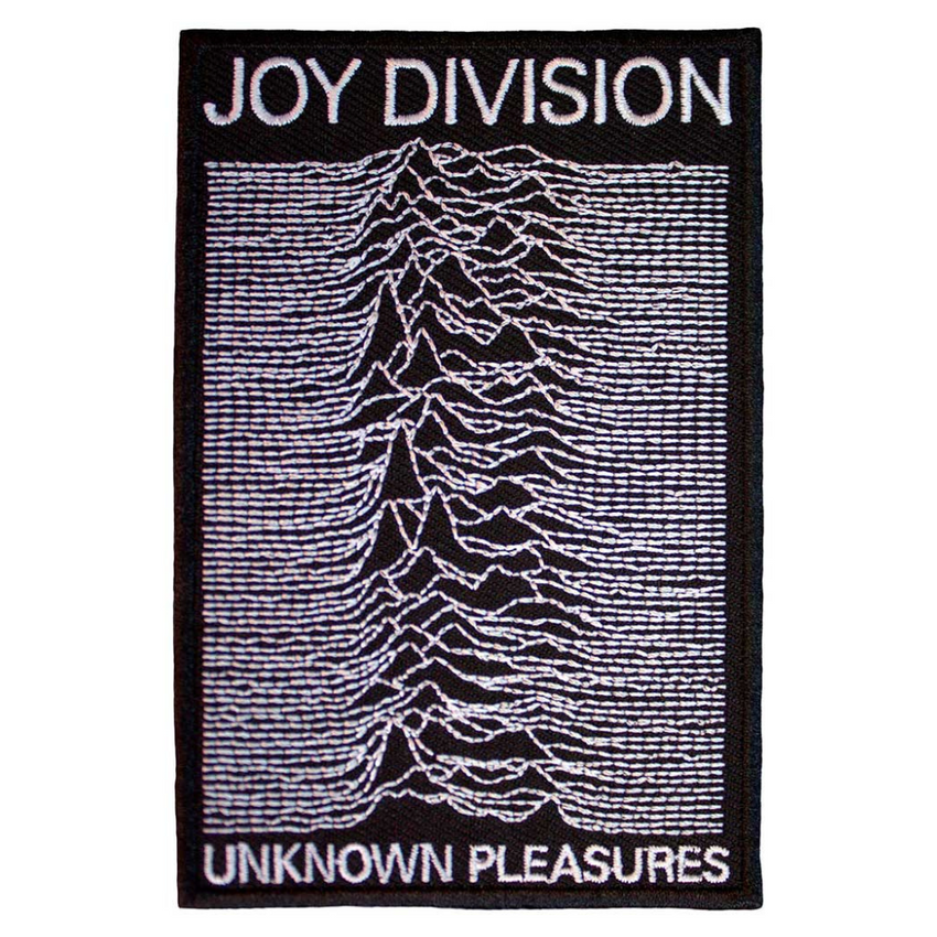 Joy Division Patch Aufnäher · Unknown Pleasures · Offizieller Rock Band Merch