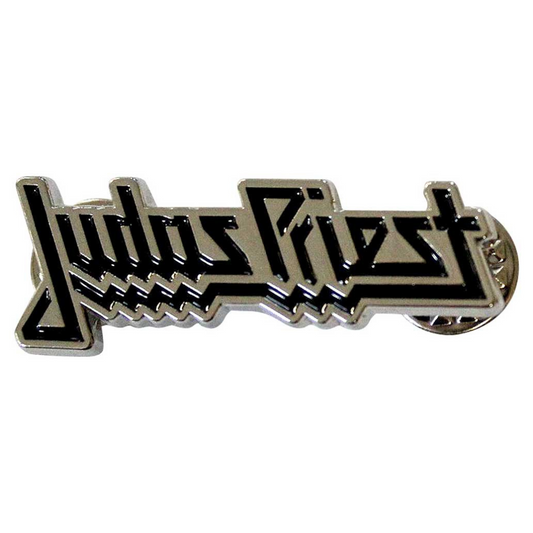 Judas Priest Logo Metal Pin Badge British Steel