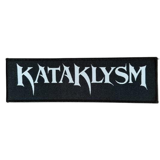Kataklysm Patch · Langer Logo Stripe (20cm x6cm)