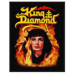 King Diamond Patch Aufnäher · Fatal Portrait · Offizieller Metal Band Merch