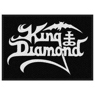 King Diamond Patch Aufnäher · Logo · Offizieller Metal Band Merch