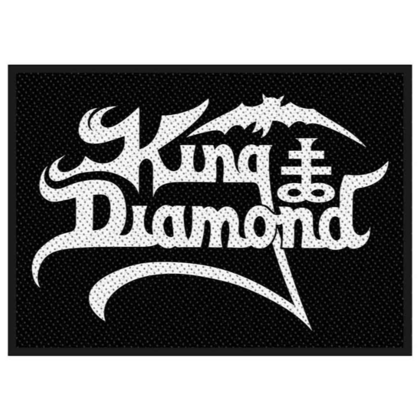 King Diamond Aufnäher Patch Logo