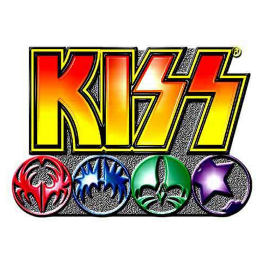 Kiss Anstecker Pin · Logo & Icons · Official Metal Band Merch