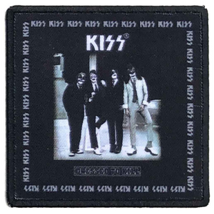 Kiss Patch Aufnäher · Dressed To Kill · Offizieller Metal Band Merch