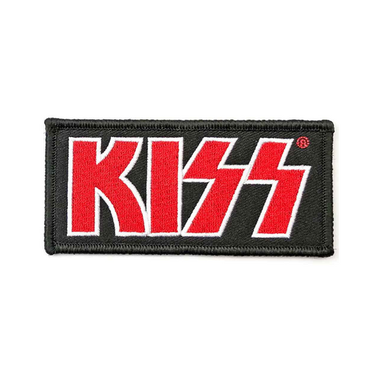 Kiss Aufnäher Patch - Motiv: Red Logo