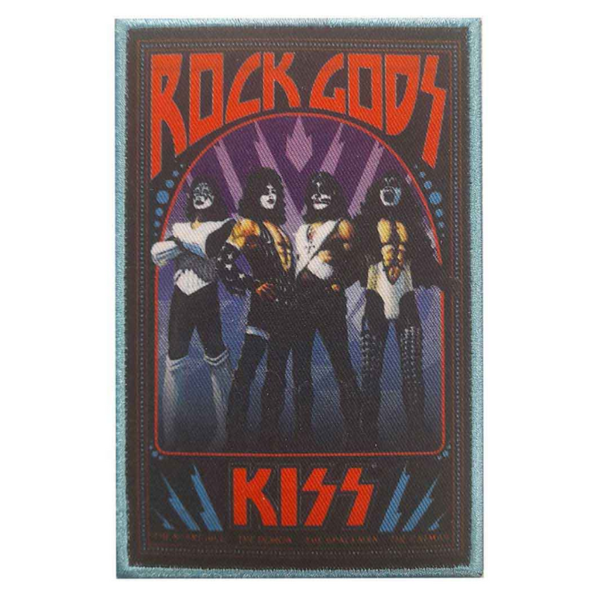 Kiss Patch Aufnäher Rock God