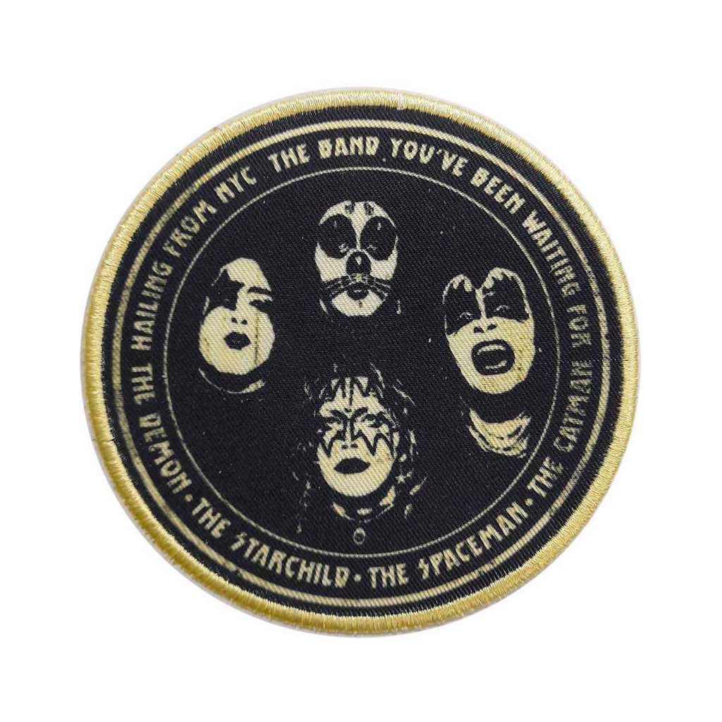 Kiss Aufnäher Patch Hailing from NYC