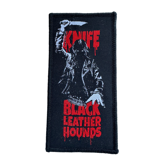 Knife Aufnäher Patch - Motiv: Black Leather Hounds