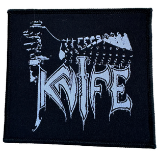 Knife Patch Aufnäher · Logo Square · Offizieller Metal Band Merch