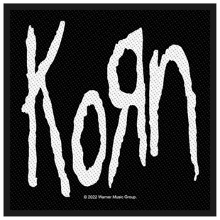 Korn Patch Aufnäher · Logo · Offizieller Metal Band Merch