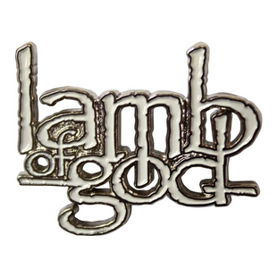 Lamb of God Anstecker Pin · Logo · Official Metal Band Merch