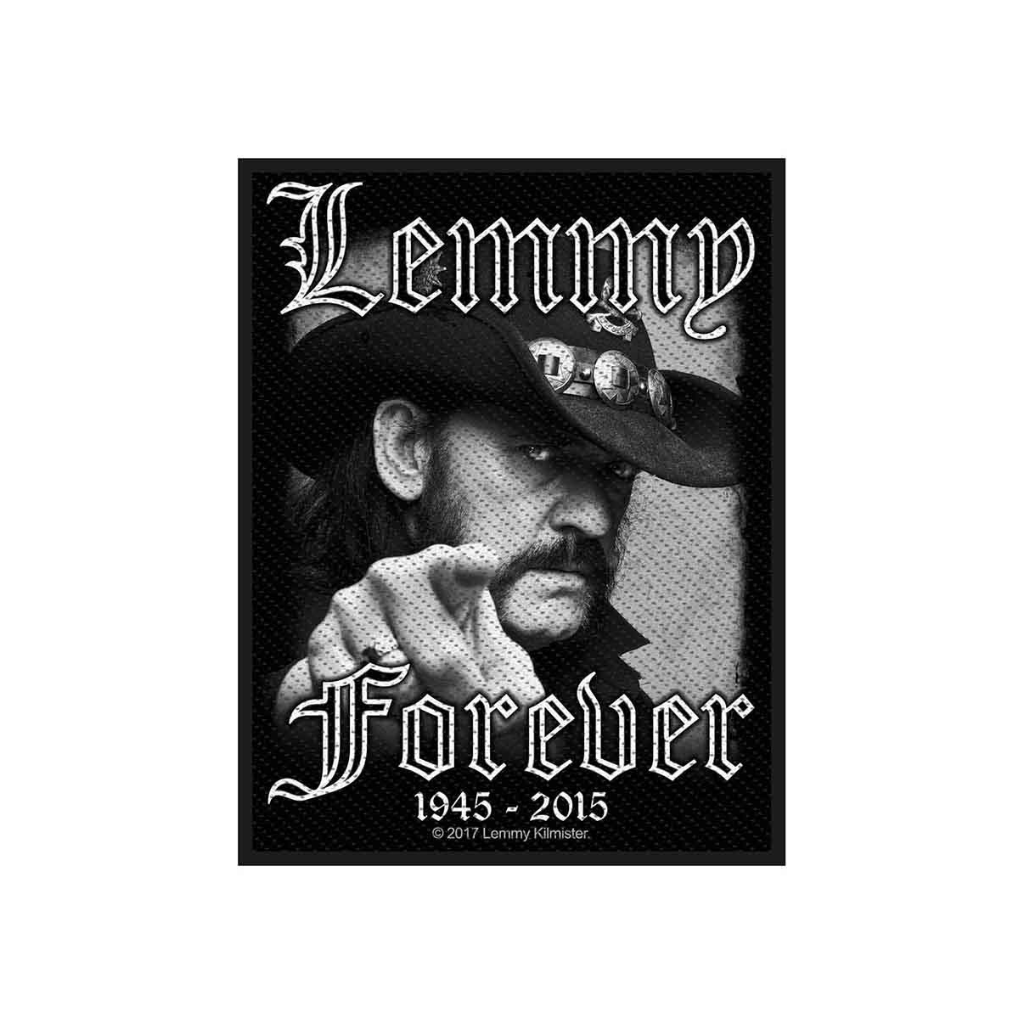 Lemmy Motorhead Aufnäher Patch Forever