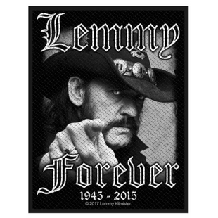 Lemmy Motörhead Patch Aufnäher · Forever · Offizieller Metal Band Merch