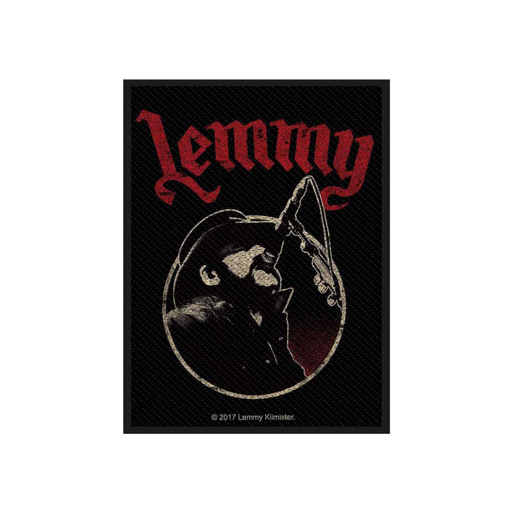 Lemmy Motorhead Aufnäher Patch Microphone