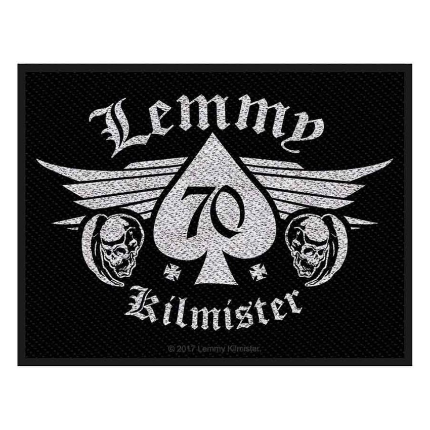 Lemmy Motörhead Patch Aufnäher · 70 Kilimister · Offizieller Metal Band Merch