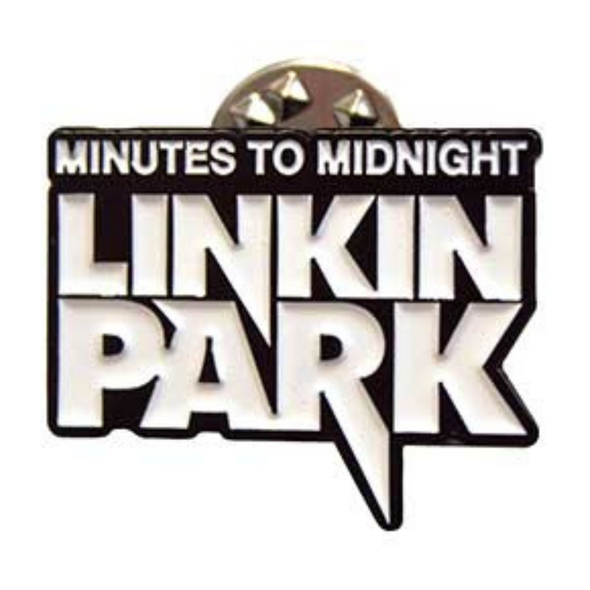 Linkin Park Anstecker Pin · Minutes To Midnight · Official Metal Band Merch