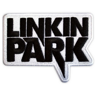 Linkin Park Patch Aufnäher · Black Logo · Offizieller Metal Band Merch