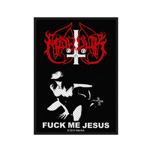 Marduk Aufnäher Patch - Motiv: Fuck Me Jesus