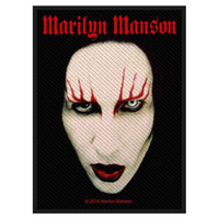 Marilyn Manson Aufnäher Patch Face