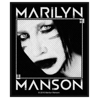 Marilyn Manson Patch Aufnäher · Villain · Offizieller Metal Band Merch