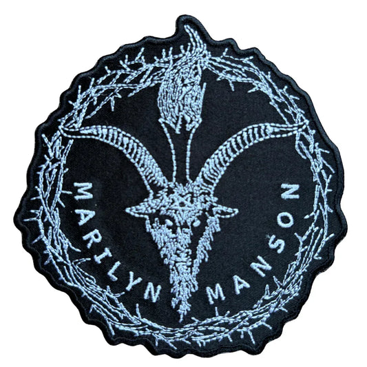 Marilyn Manson Patch · Bapho Head - Totenkopf.com