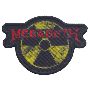 Megadeth Patch Aufnäher · Hazard Logo · Offizieller Metal Band Merch