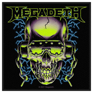 Megadeth Patch Aufnäher · Vic Rattlehead · Offizieller Metal Band Merch