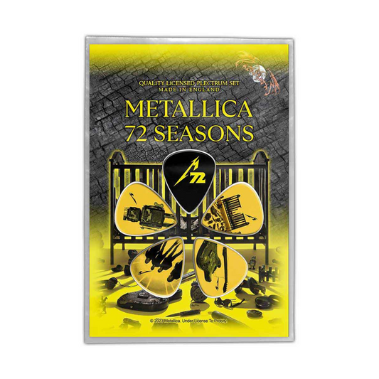 Metallica Gitarren Plektrum Picks (5er Plek Set) 72 Seasons