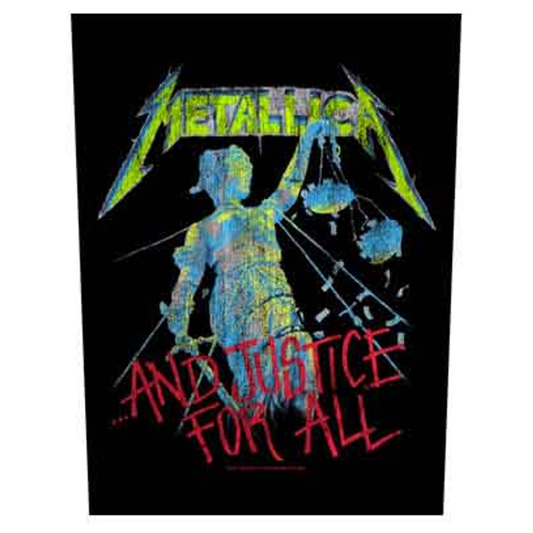 Metallica Backpatch Rückenaufnäher · And Justice For All