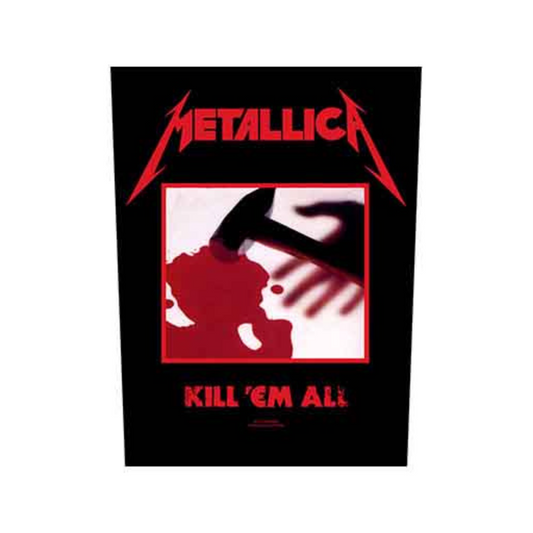 Metallica Backpatch Rückenaufnäher Kill Em All