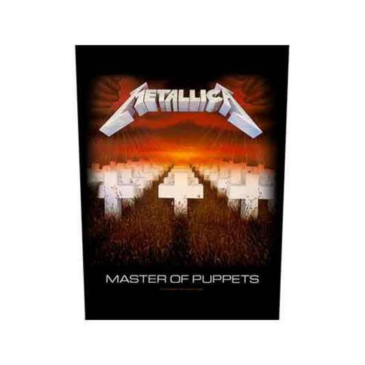 Metallica Backpatch Rückenaufnäher Master Of Puppets