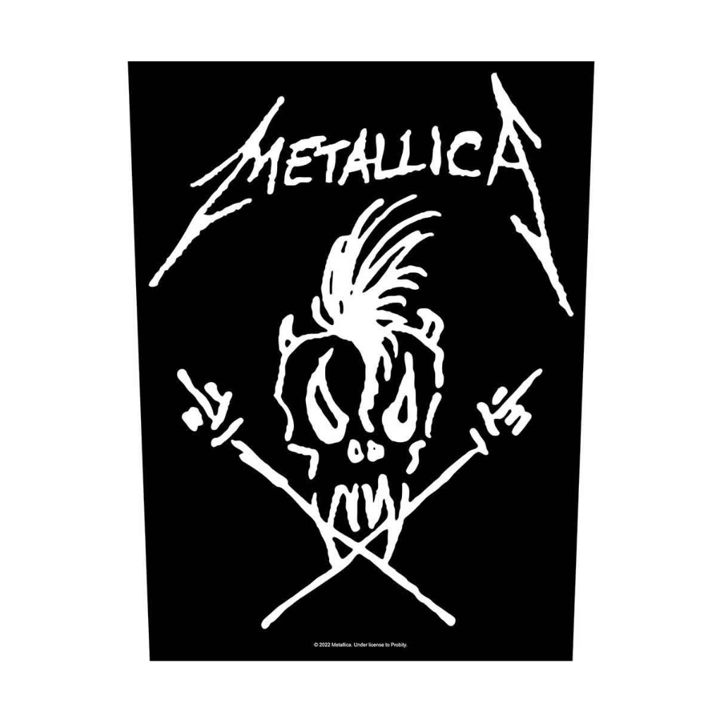 Metallica Backpatch Rückenaufnäher Scary Guy