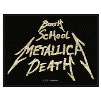 Metallica Aufnäher Patch Birth School Death