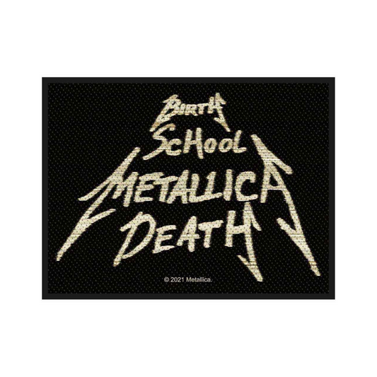 Metallica Aufnäher Patch Birth School Death