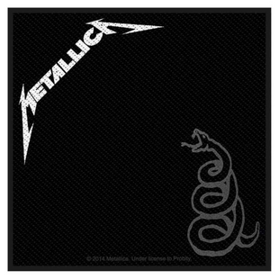 Metallica Patch Aufnäher · Black Album 2014 · Offizieller Metal Band Merch