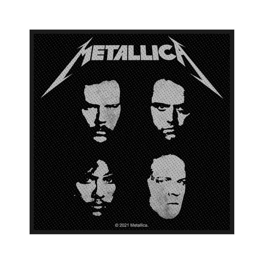 Metallica Aufnäher Patch Black Album 2021