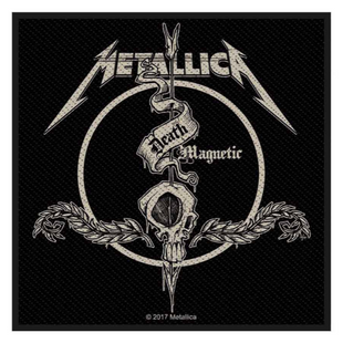 Metallica Patch Aufnäher · Death Magnetic Arrow · Offizieller Metal Band Merch