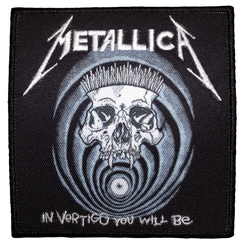 Metallica Patch Aufnäher · In Vertigo · Offizieller Metal Band Merch