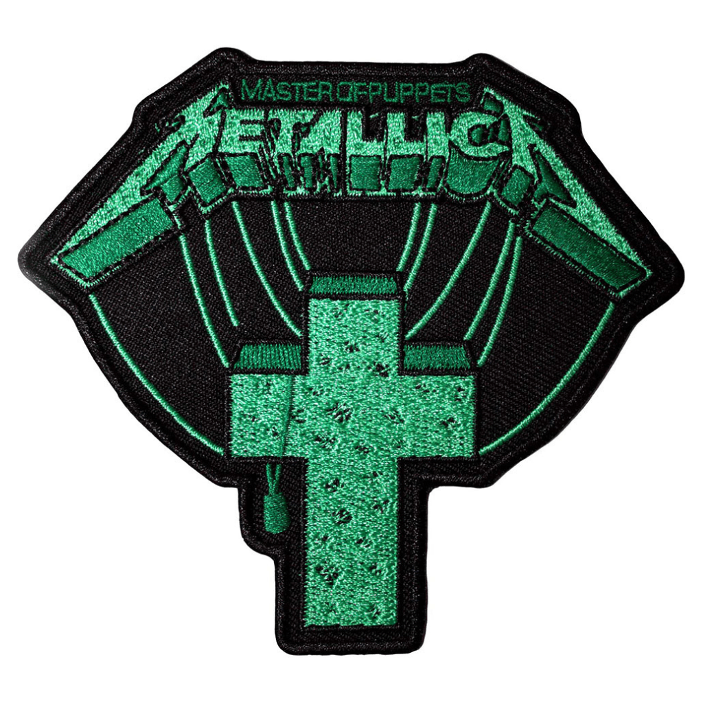 Master Of Puppets Green Cross Aufnaeher