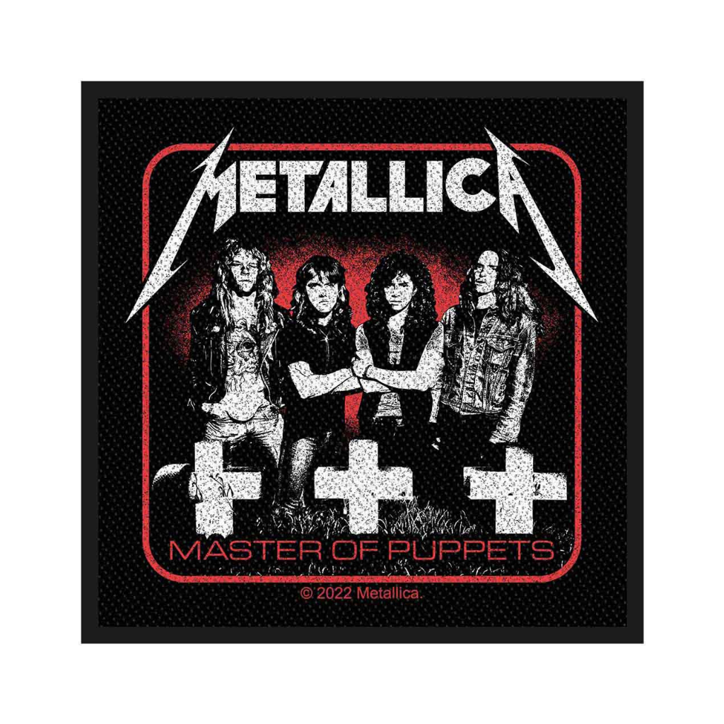 Metallica Aufnäher Patch Master of Puppets Band