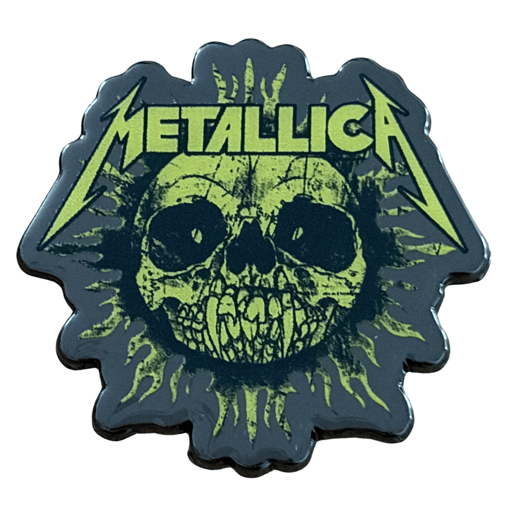 Metallica Anstecker Pin · Sun Momo (4cm x 4cm)