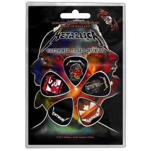 Metallica Gitarren Plektren (5er Plektrum Set) · Hardware to Self-Destruct · Offizieller Metal Band Merch