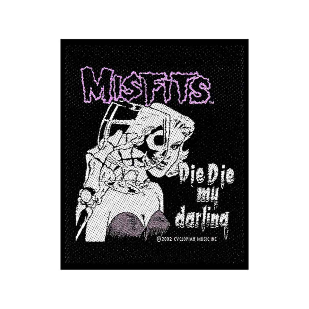 Misfits Aufnaeher Patch - Motiv: Die Die my Darling