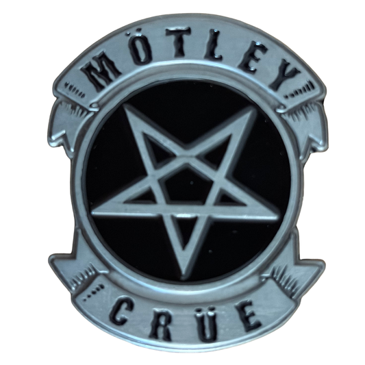 Mötley Crüe Anstecker Pin · Pentagram (4cm x 5cm)