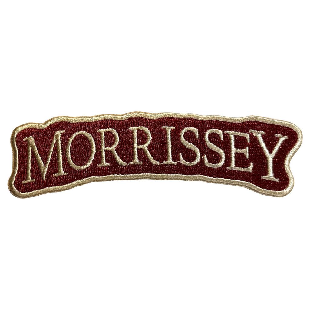Morrissey Patch · Arched Logo (12cmx 3cm)