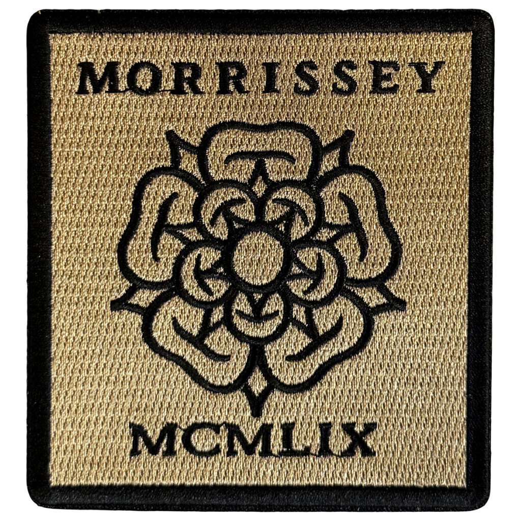 Morrissey Patch · Roses Logo (10cm x 10cm)