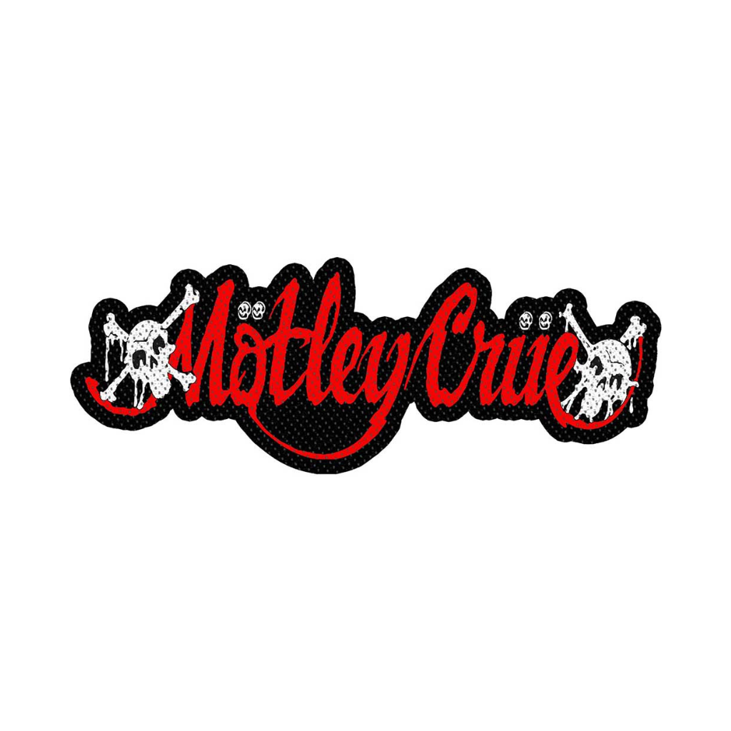 Motley Crue Aufnaeher Patch - Motiv: Dr. Feelgood Logo Cut Out