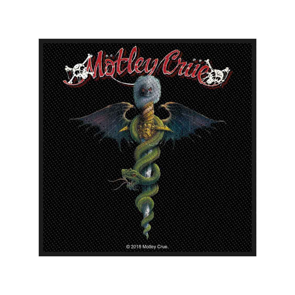 Motley Crue Aufnaeher Patch - Motiv: Dr. Feelgood